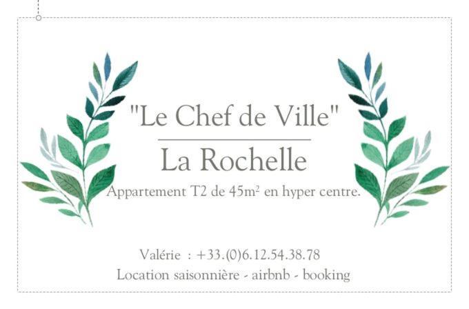 Superbe Duplex De 70M2 Avec 2 Chambres En Hyper Centre Au Calme Sur Cour Classe 3 Etoiles Avec Parking En Option La Rochelle  Exterior photo